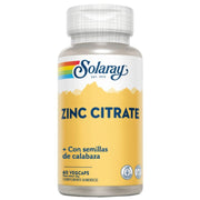 Zinc 50 Mg 60 Capsulas | Solaray - Dietetica Ferrer