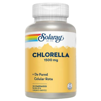 Chlorella 120 Comprimidos | Solaray - Dietetica Ferrer