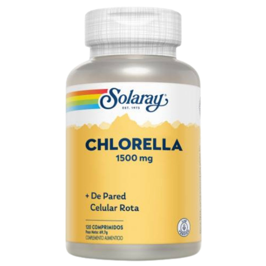 Chlorella 120 Comprimidos | Solaray - Dietetica Ferrer