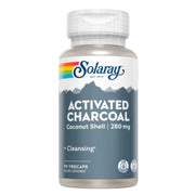 Charcoal Activated 90 cápsulas | Solaray - Dietetica Ferrer