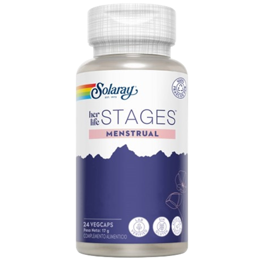 Menstrual Stages 24 cápsulas | Solaray