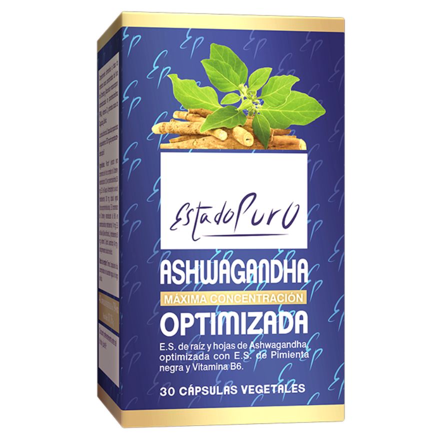 Estado puro Ashwagandha 30 cápsulas | Tongil