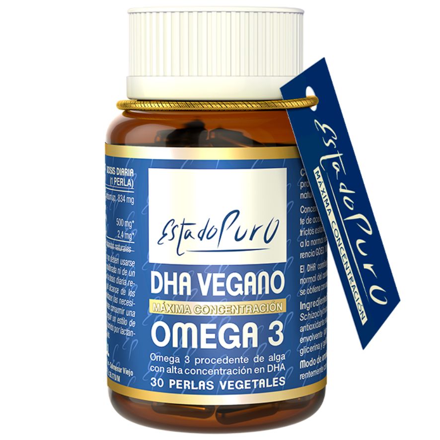 Estado Puro Dha Vegano Omega 3 30 perlas | Tongil