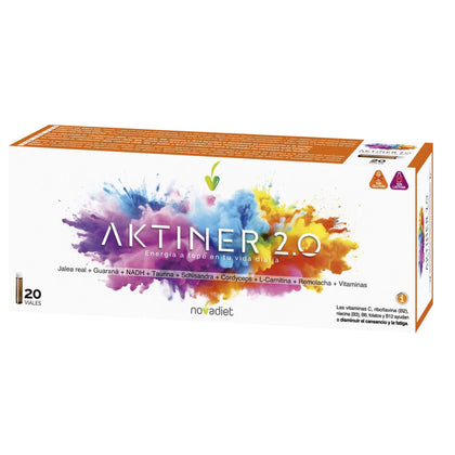 Aktiner 20 viales | Novadiet - Dietetica Ferrer