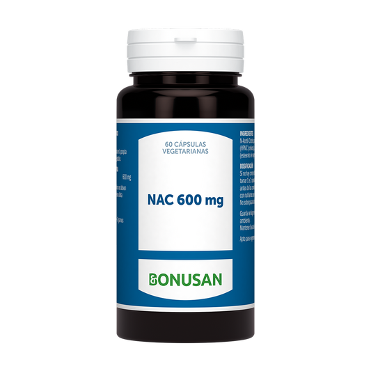 Nac 600 Mg 60 cápsulas | Bonusan - Dietetica Ferrer