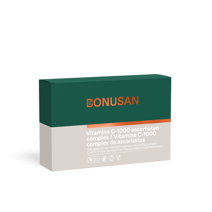 Vitamina C-1000 complejo 30 tabletas | Bonusan - Dietetica Ferrer