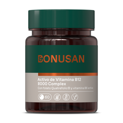 Vitamina B12 Activa 1000 mcg 60 Comprimidos | Bonusan - Dietetica Ferrer