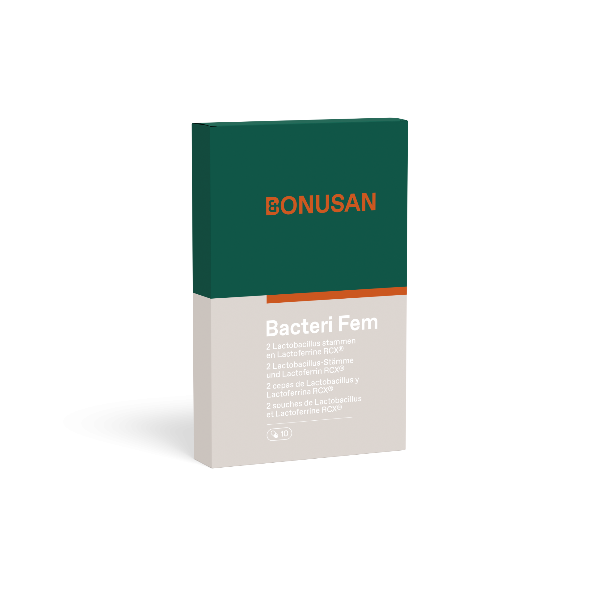 Bacteri Fem 10 Cápsulas | Bonusan