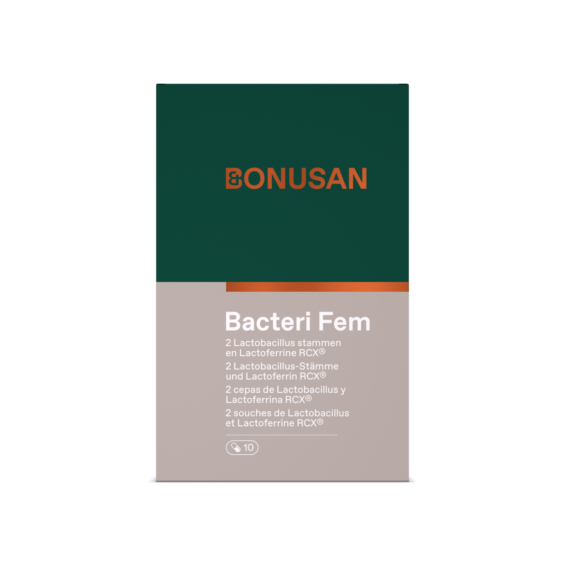 Bacteri Fem 10 Cápsulas | Bonusan