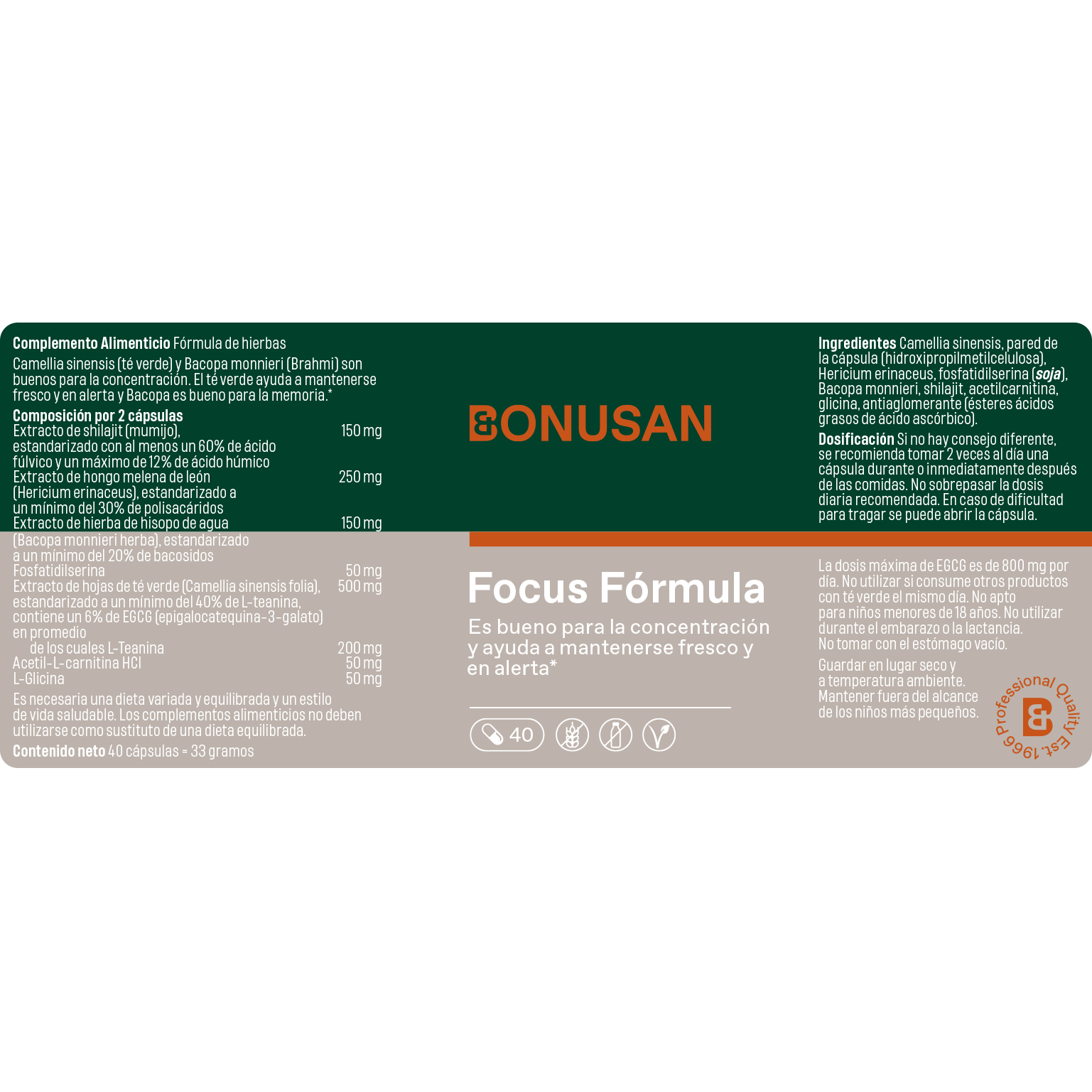 Fórmula Hepática 60 comprimidos | Bonusan - Dietetica Ferrer