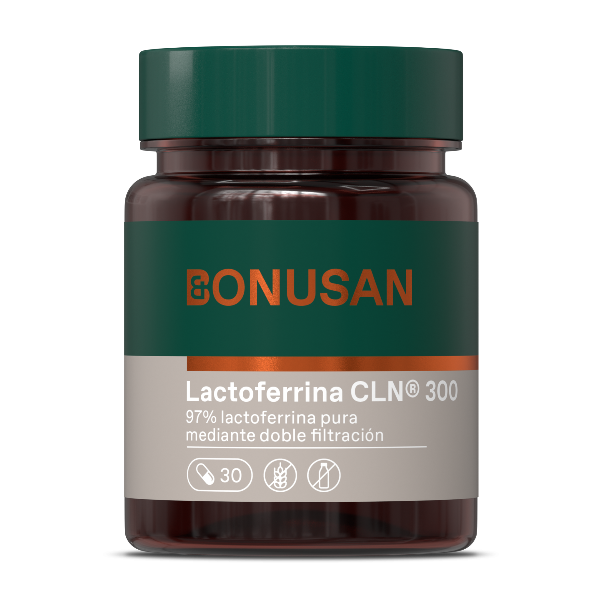 Lactoferrina Cln® 300 30 Cápsulas | Bonusan