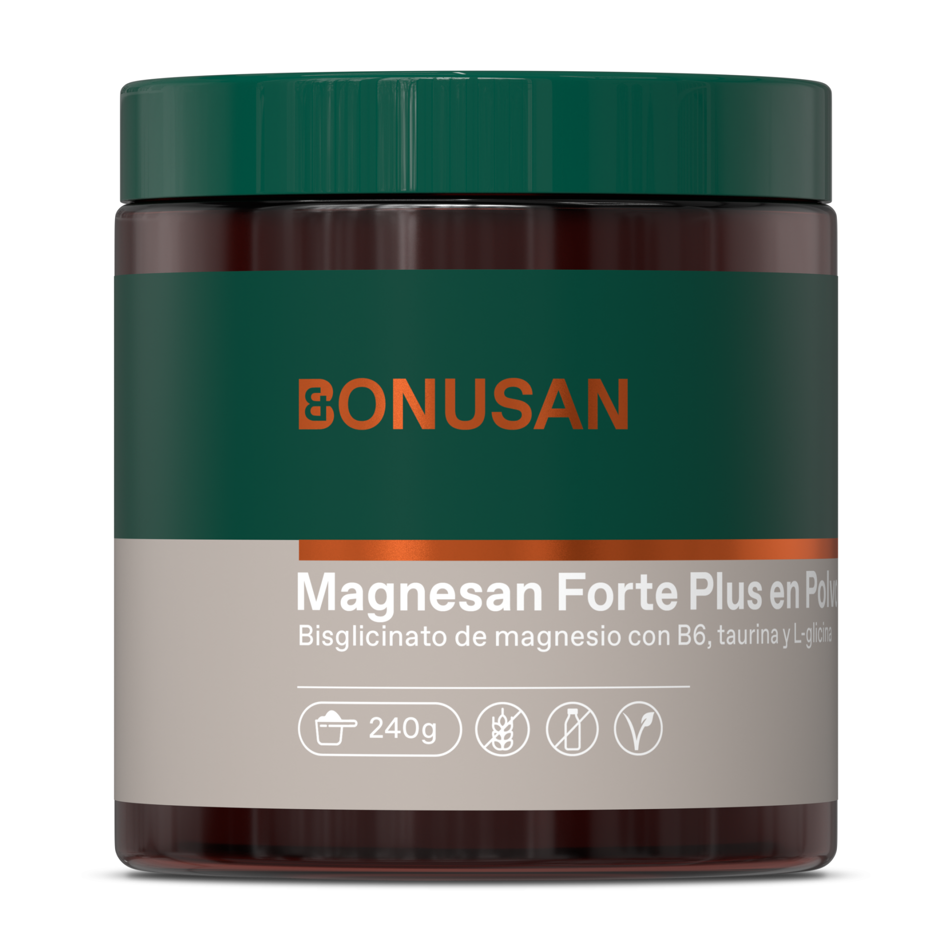 Magnesan Forte Plus en Polvo 120 gr | Bonusan