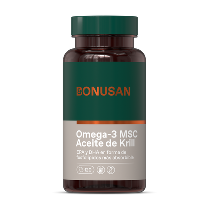 Aceite de krill 60 Cápsulas | Bonusan - Dietetica Ferrer