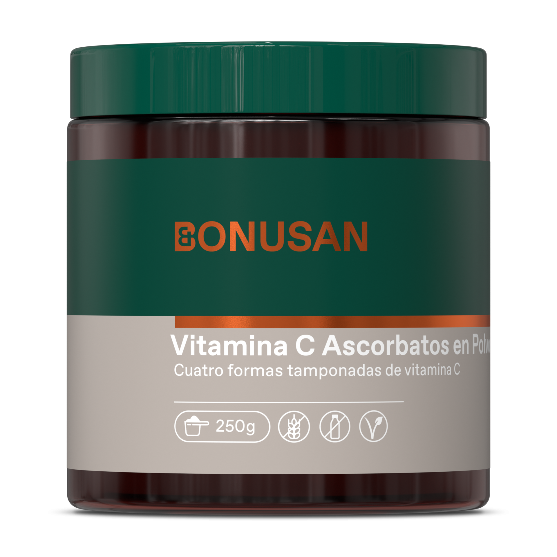 Vitamina C en Polvo Ascorbatos 250 gr | Bonusan - Dietetica Ferrer