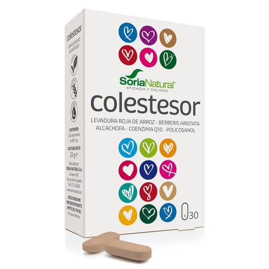 Colestesor 30 comprimidos | Soria Natural - Dietetica Ferrer
