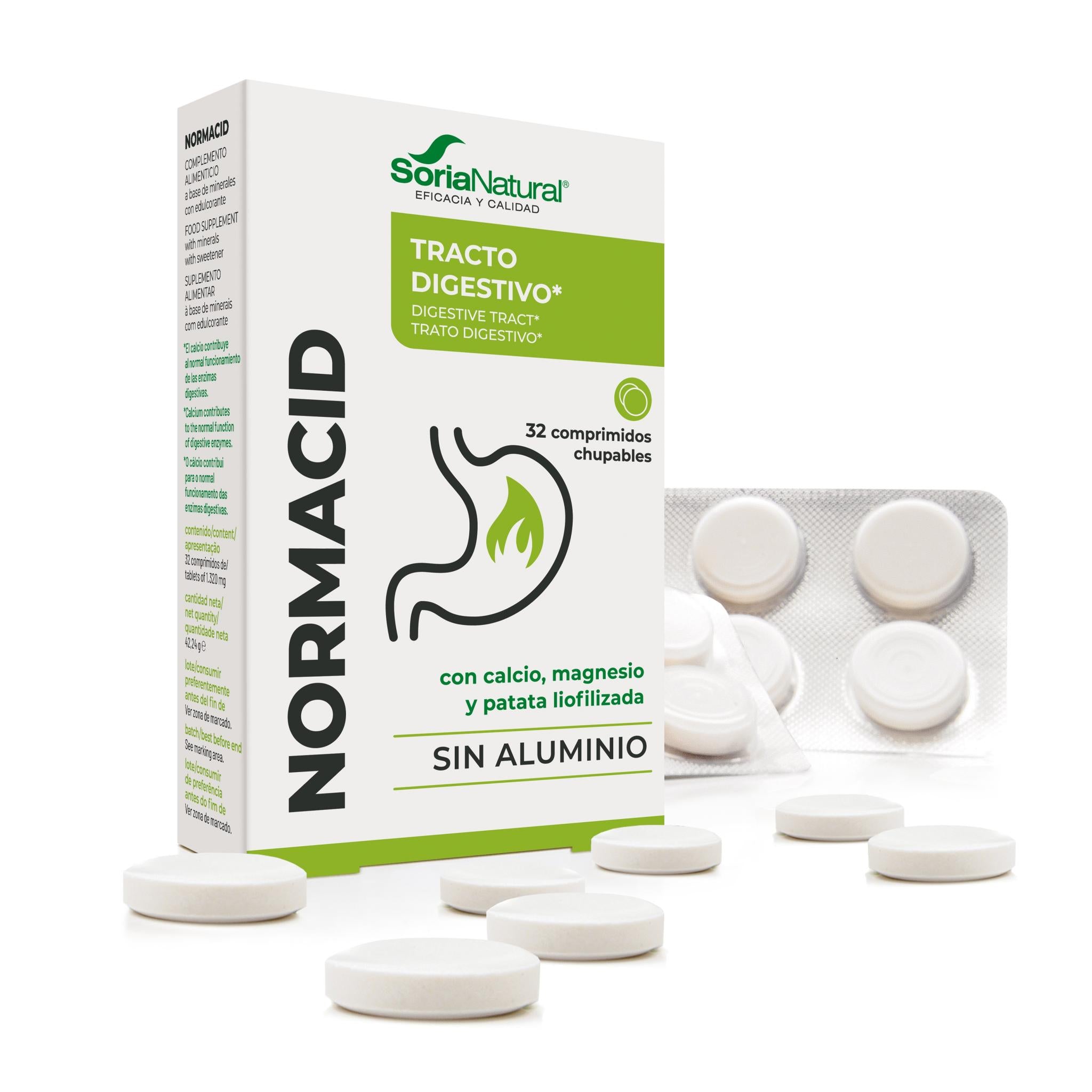 Normacid 32 Comprimidos | Soria Natural - Dietetica Ferrer