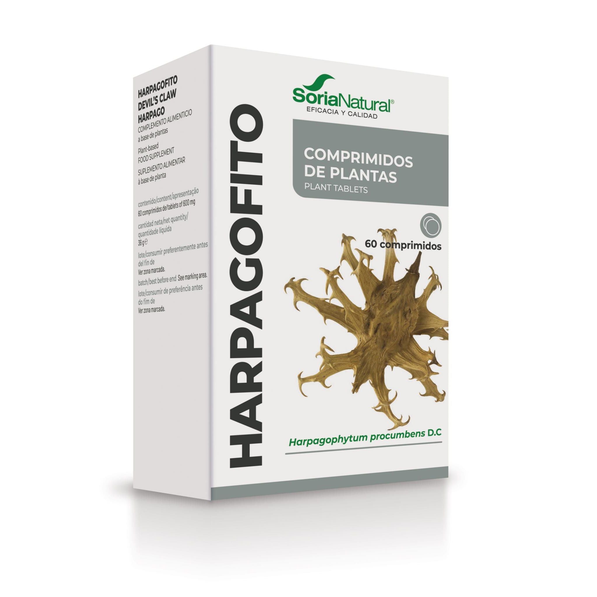 Harpagofito 60 Comprimidos | Soria Natural - Dietetica Ferrer
