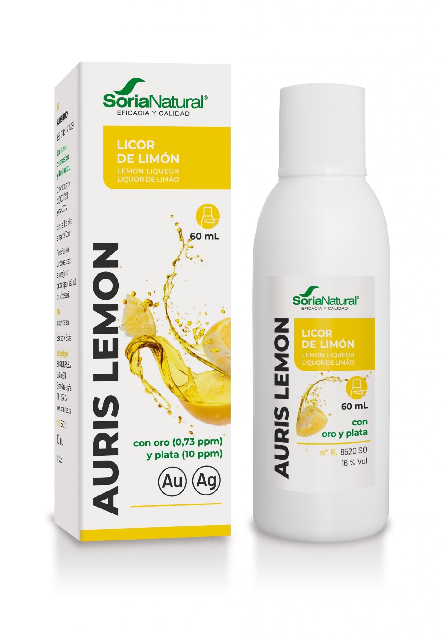 Auris Lemon 60 ml | Soria Natural - Dietetica Ferrer
