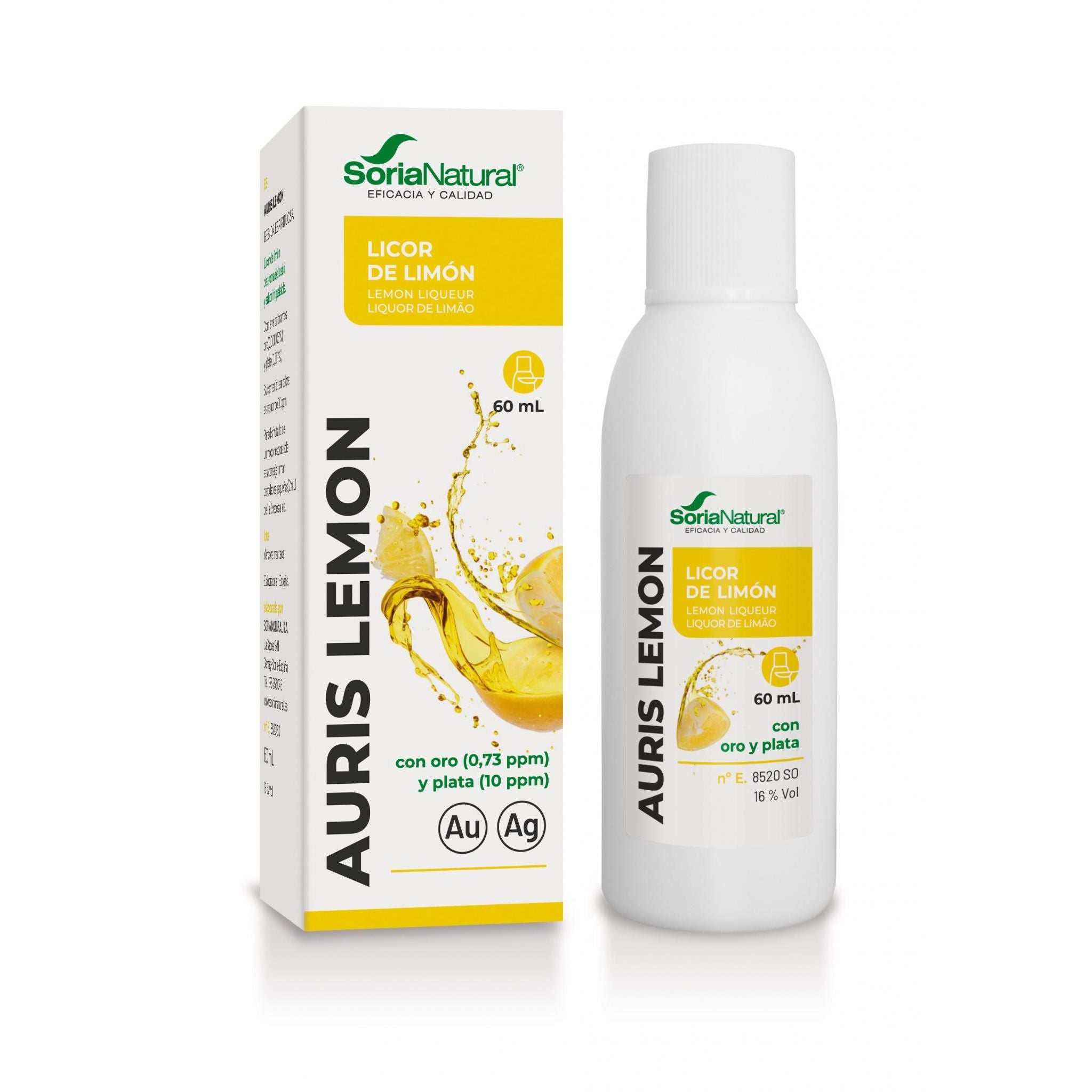 Auris Lemon 60 ml | Soria Natural - Dietetica Ferrer