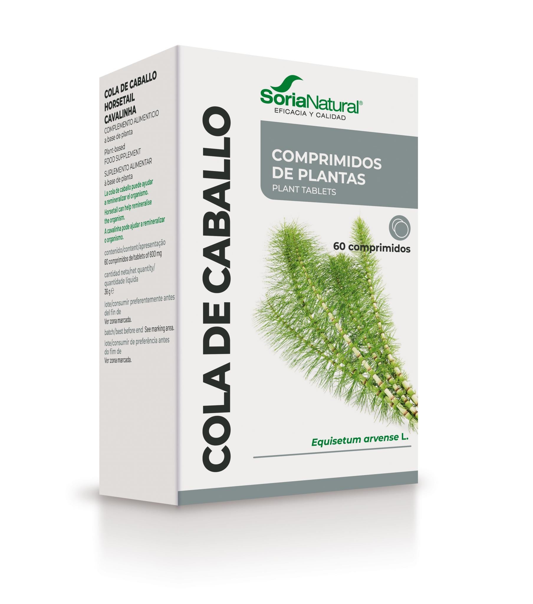 Cola de Caballo 60 Comprimidos | Soria Natural