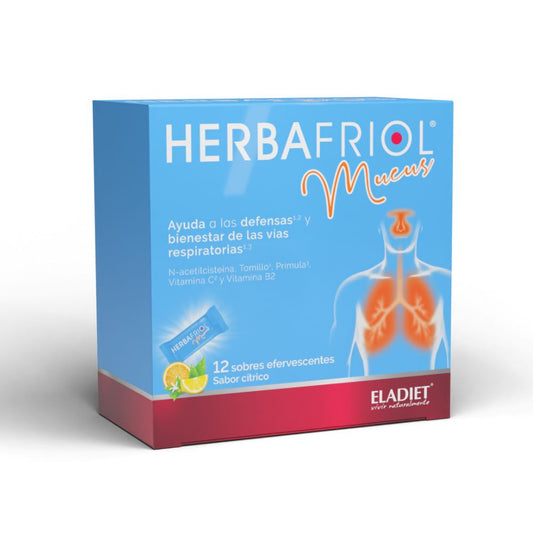 Herbafriol Mucus 12 sticks | Eladiet - Dietetica Ferrer