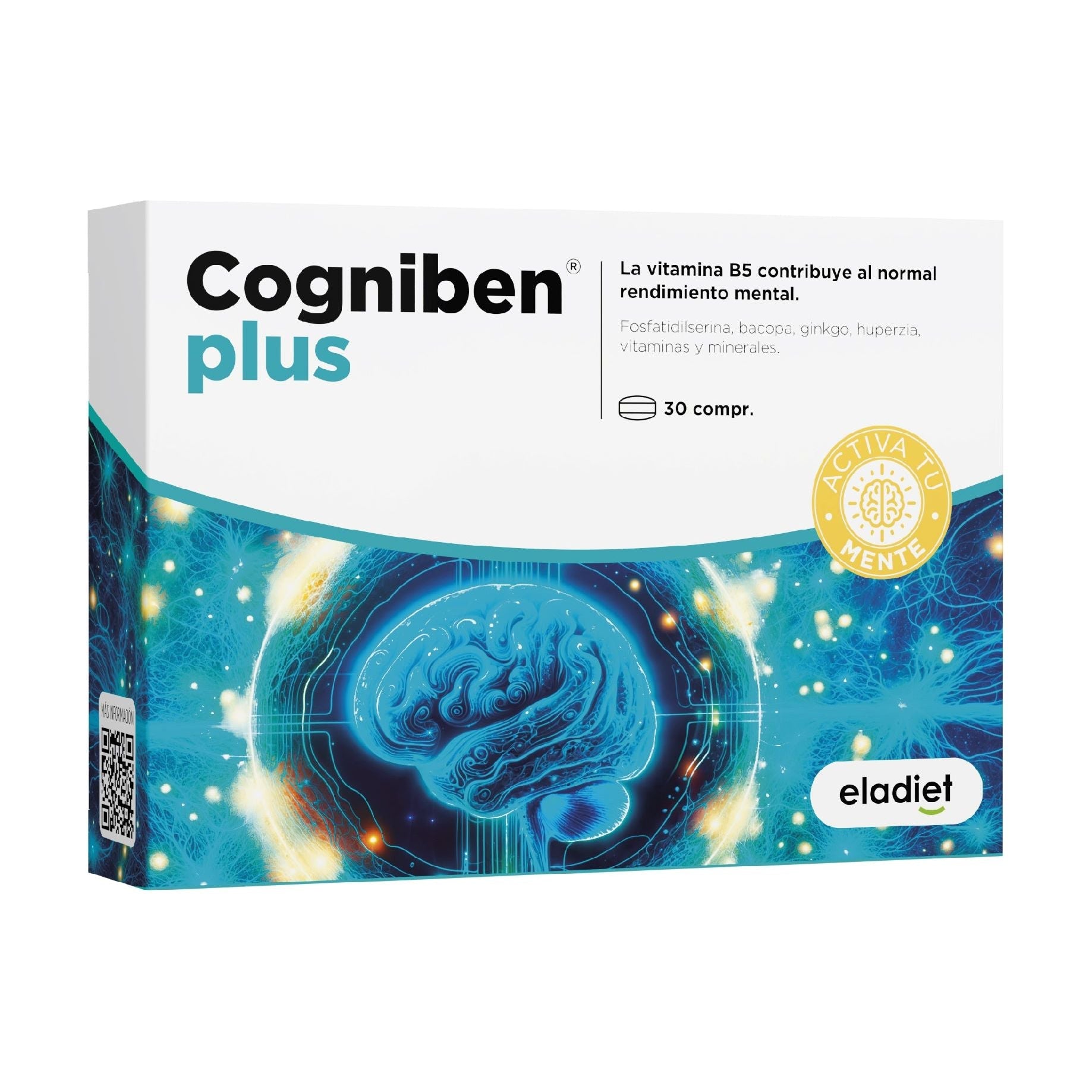 Cogniben Plus 30 Comprimidos | Eladiet - Dietetica Ferrer