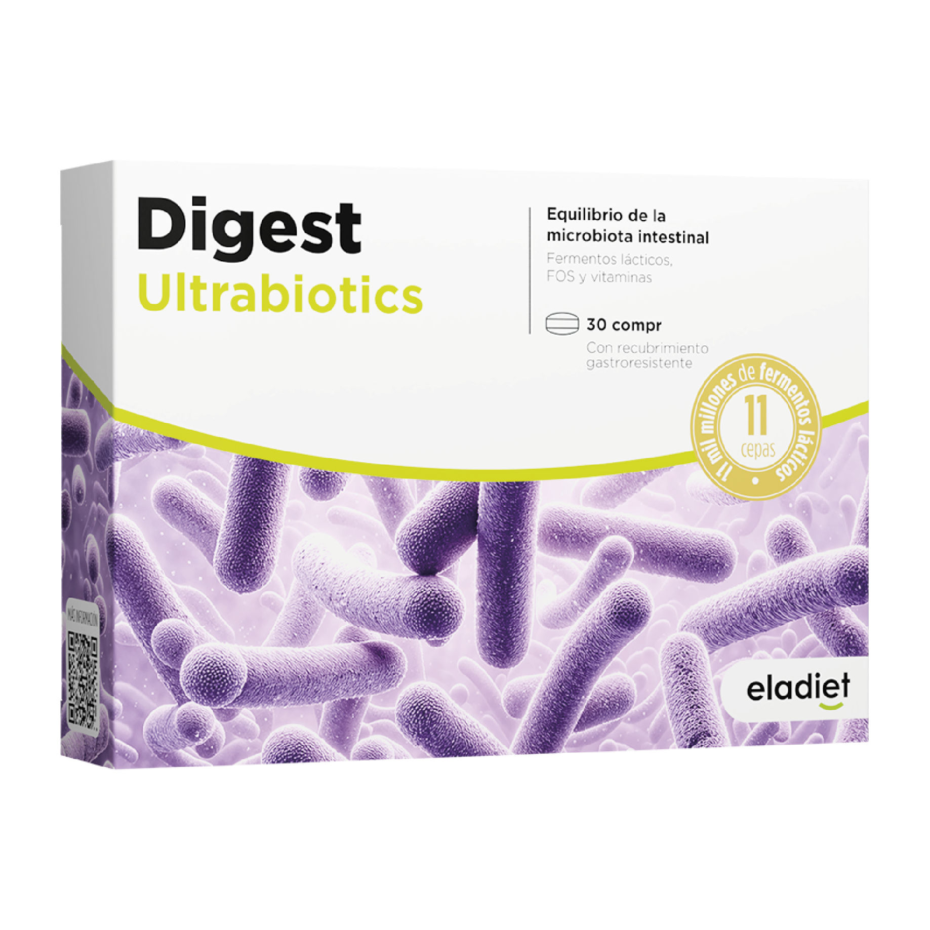 Digest Ultrabiotics 30 Comprimidos | Eladiet - Dietetica Ferrer