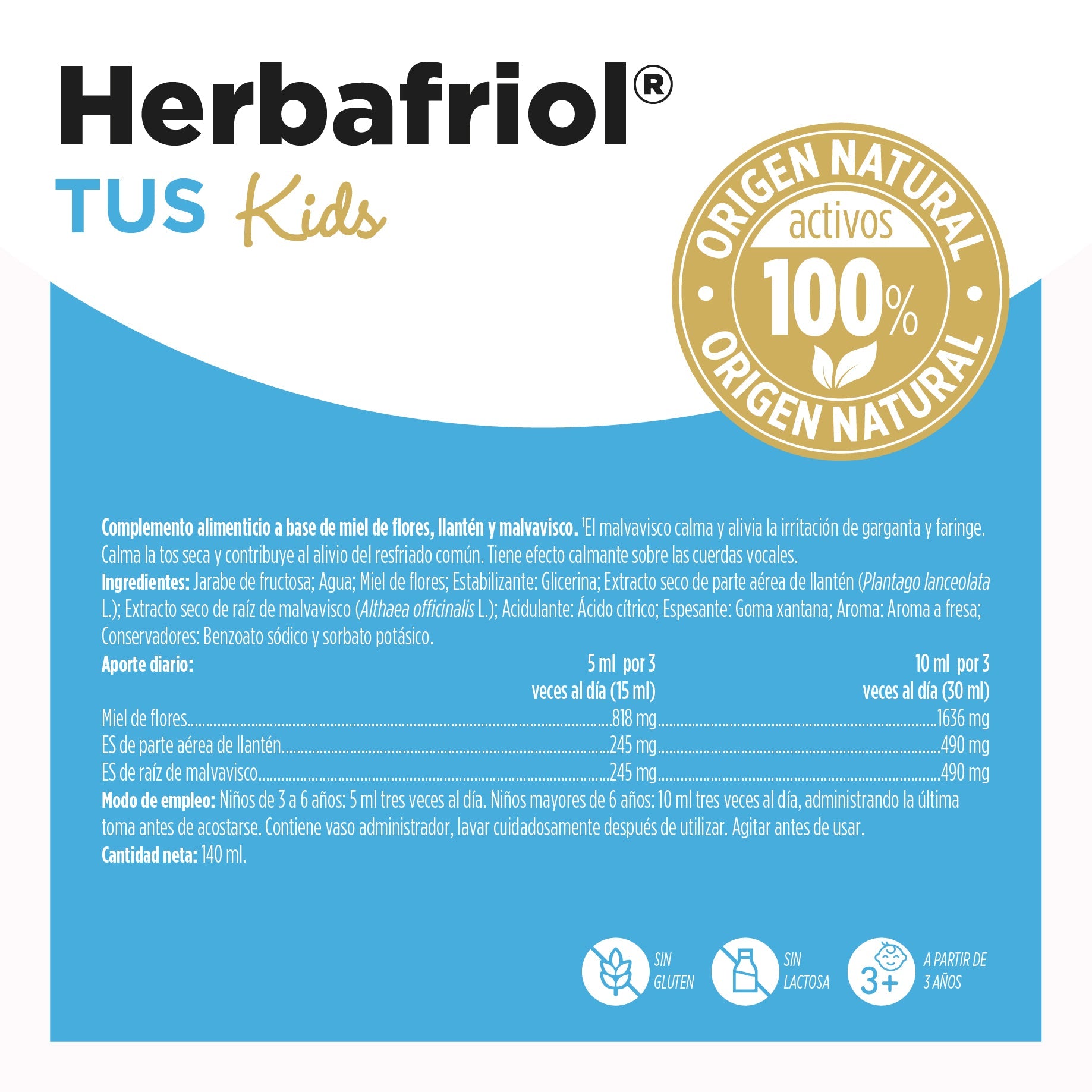 Fintuss Jarabe Tos Niños 140 ml | Eladiet - Dietetica Ferrer