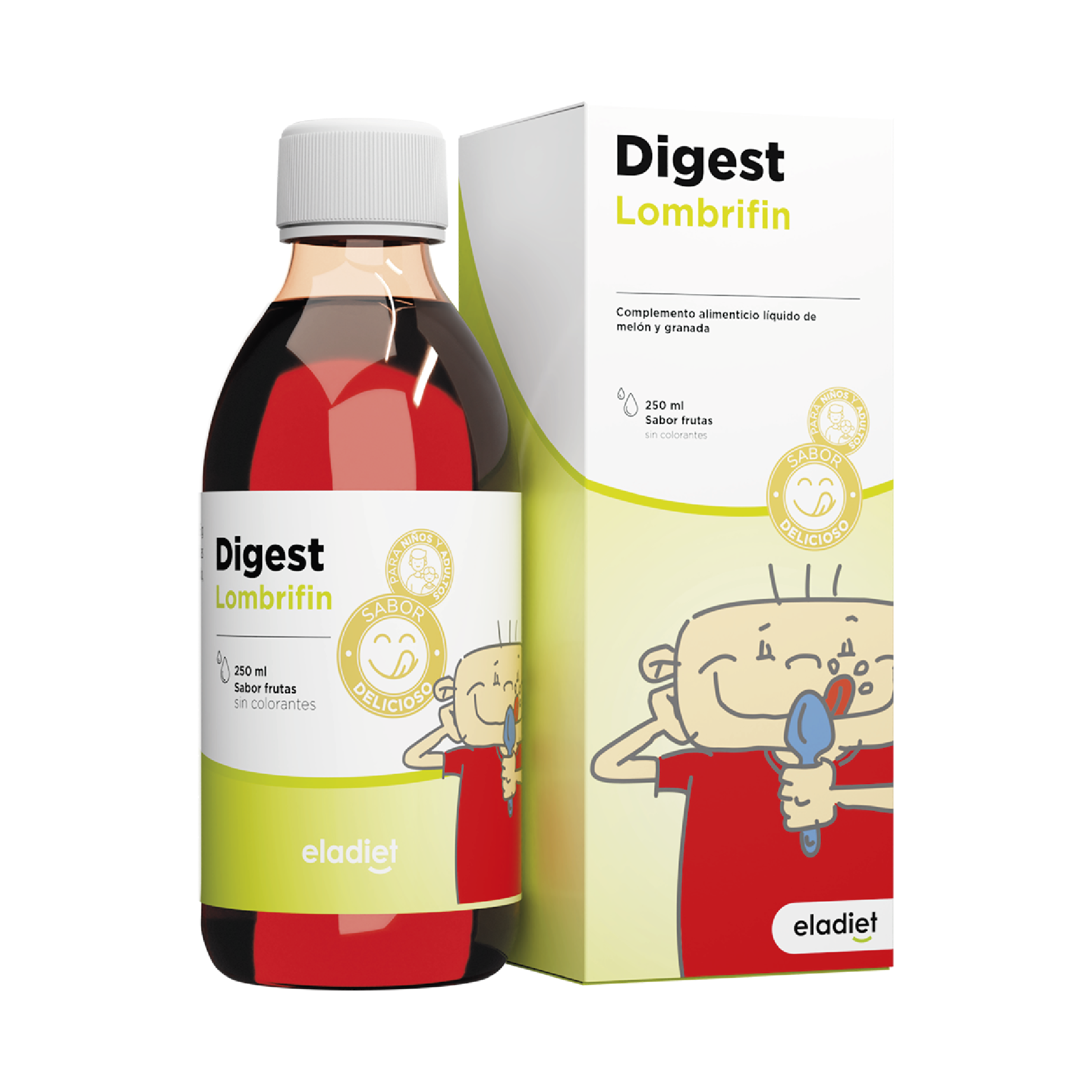 Lombrifin Jarabe 250 ml | Eladiet - Dietetica Ferrer