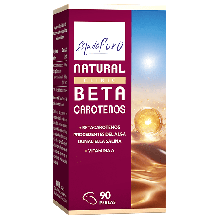 Estado Puro Natural Beta Carotenos 90 perlas | Tongil - Dietetica Ferrer