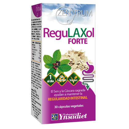 Regulaxol Forte 30 cápsulas | Ynsadiet - Dietetica Ferrer