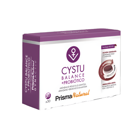 Cystu Balance + Probióticos 30 comprimidos | Prisma Natural - Dietetica Ferrer