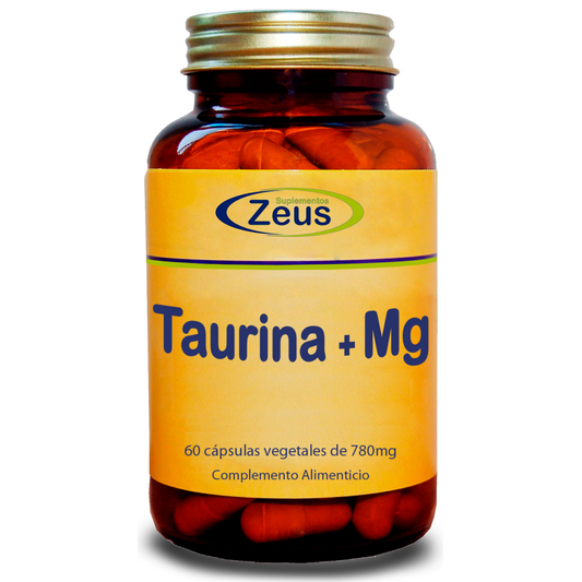 Taurina+Mg 60 cápsulas | Zeus - Dietetica Ferrer