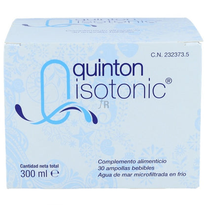 Isotonic 30 ampollas | Quinton - Dietetica Ferrer