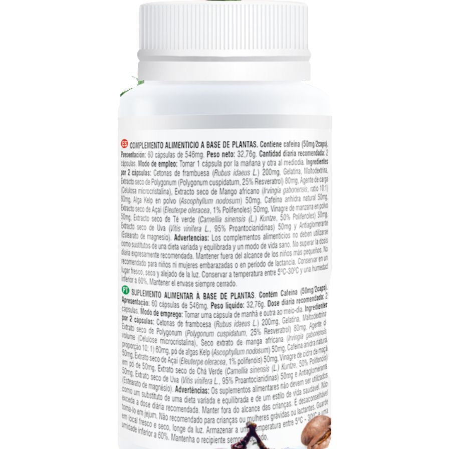 Raspberry Ketone 60 cápsulas | Prisma Natural - Dietetica Ferrer