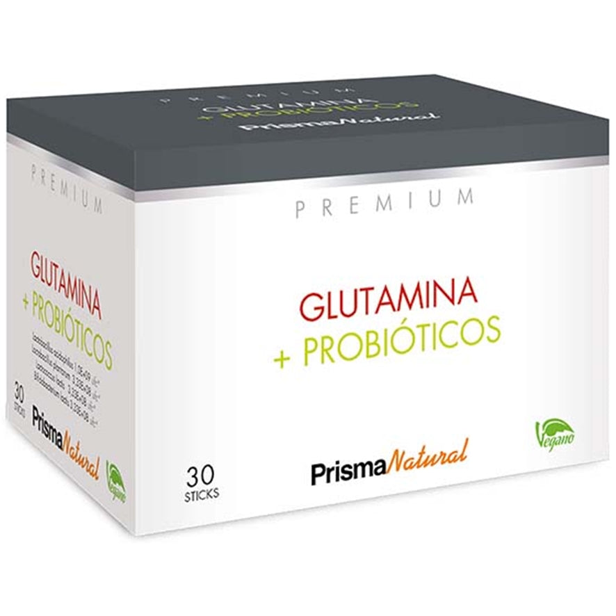 Glutamina + Probioticos 30 Sticks | Prisma Natural