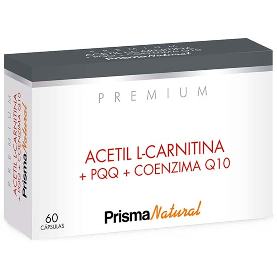 Acetil L-Carnitina + PQQ + Coenzima Q10 60 Capsulas | Prisma Natural - Dietetica Ferrer