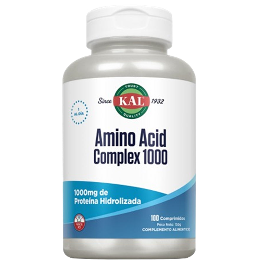 Amino Acid Complex 1000 100 Comprimidos | Kal - Dietetica Ferrer