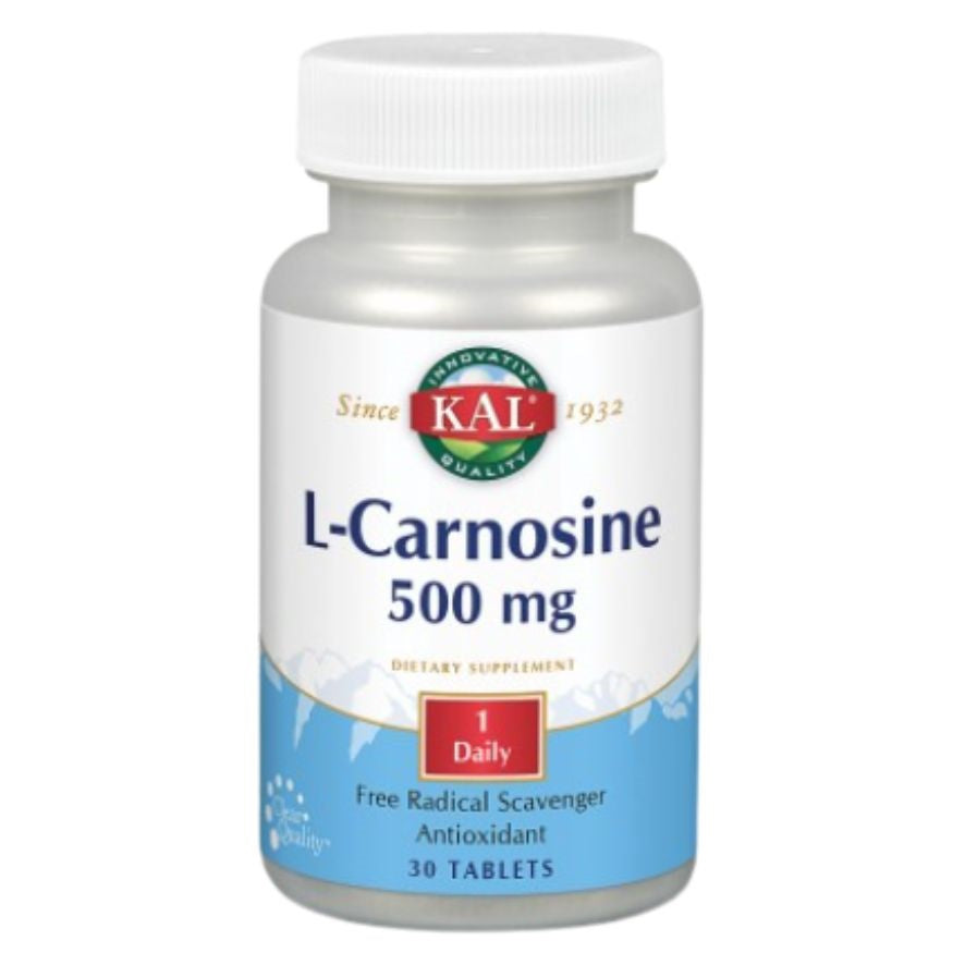 L-Carnosine 500 Mg 30 Comprimidos | Kal - Dietetica Ferrer