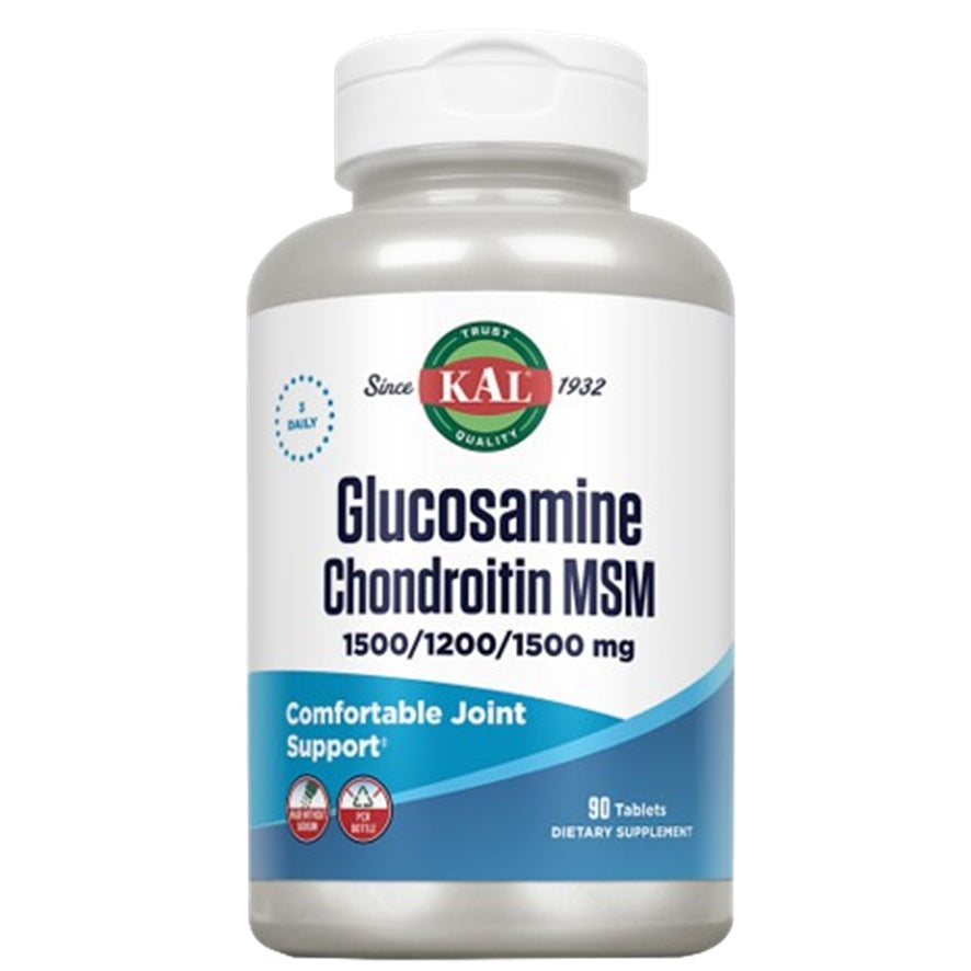 Glucosamine Chondroitin Msm 90 Comprimidos | KAL - Dietetica Ferrer