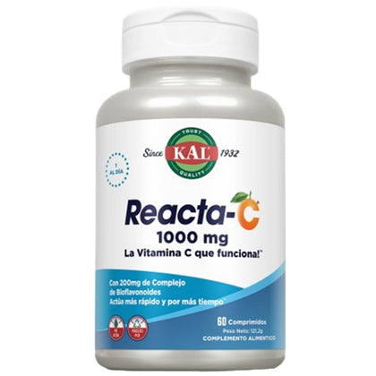 Reacta C 1000 Mg 60 Comprimidos | KAL - Dietetica Ferrer