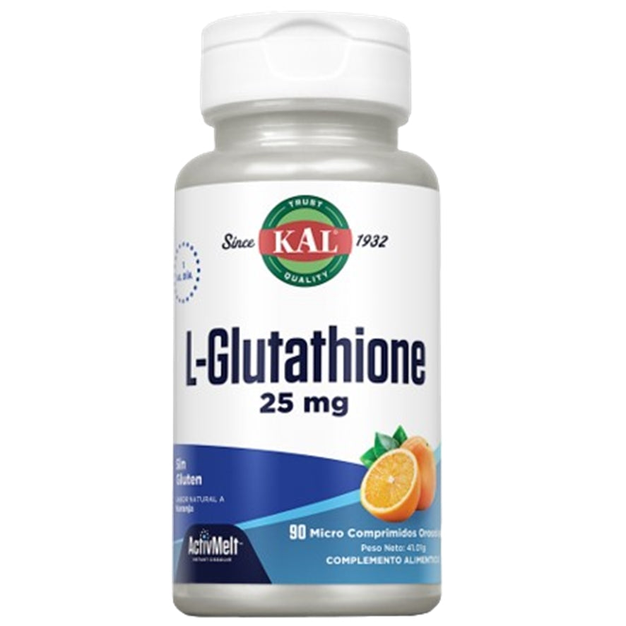 L-Glutation 25Mg 90 Comprimidos | KAL - Dietetica Ferrer