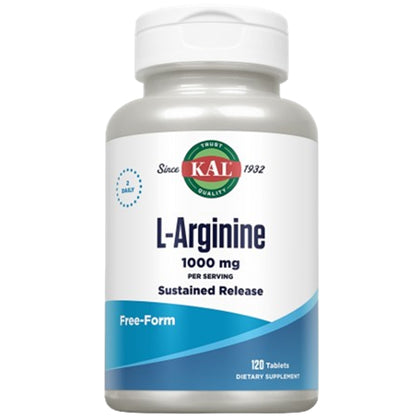 L-Arginina 1000 mg 120 comprimidos | KAL - Dietetica Ferrer