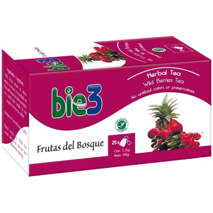 Bie3 Te Frutos Del Bosque 25 Bolsitas | Bio3 - Dietetica Ferrer