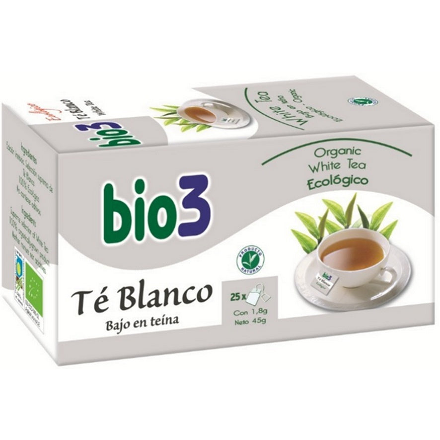 Te Blanco Ecologico 25 Bolsitas | Bio3 - Dietetica Ferrer