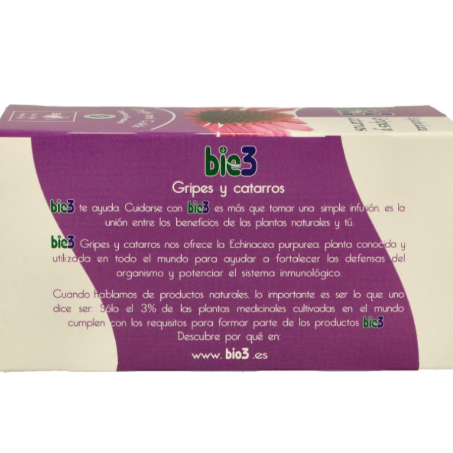 Bie3 Gripes y Catarros 25 Bolsitas | Bio3 - Dietetica Ferrer
