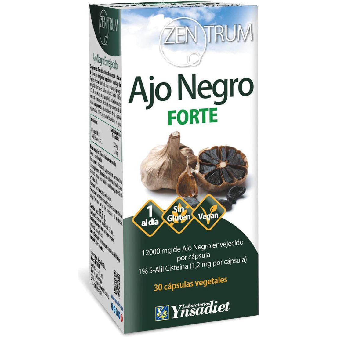 Ajo Negro Forte 30 cápsulas | Ynsadiet - Dietetica Ferrer