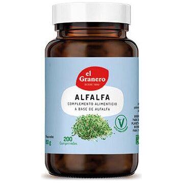 Alfalfa 200 Comprimidos | El Granero Integral - Dietetica Ferrer