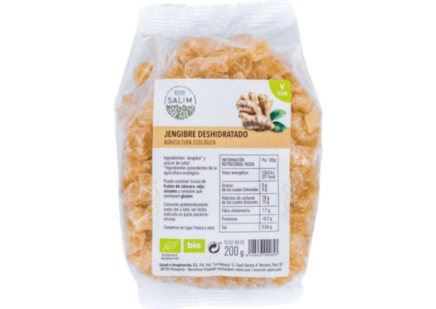 Gengibre Desidratado 200 gr | Eco Salim