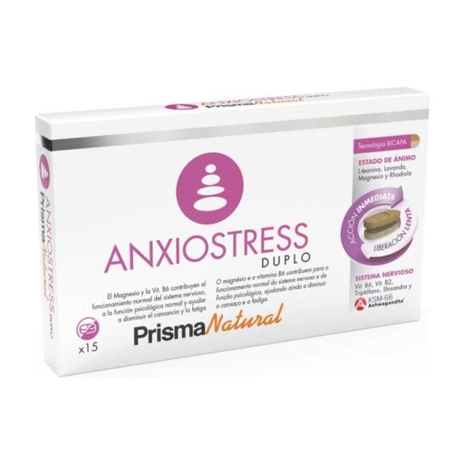 Anxio-Stress 15 comprimidos | Prisma Natural - Dietetica Ferrer